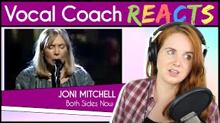 Vocal Coach reacts to Joni Mitchell  Both Sides Now Live [upl. by Othilie315]