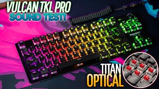 Roccat Vulcan TKL Pro ASMR Chill🤩Satisfying Gameplay Keyboard Fortnite 240 FPS Smooth 4K [upl. by Soelch867]