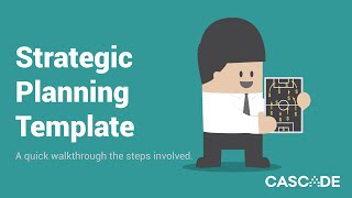 Strategic Planning Template Walkthrough [upl. by Mauchi]