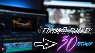 How to fix light flicker in Adobe Premiere Pro [upl. by Ahsiela599]