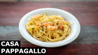 Spaghetti limone e gamberi S3  P74 [upl. by Annairba256]