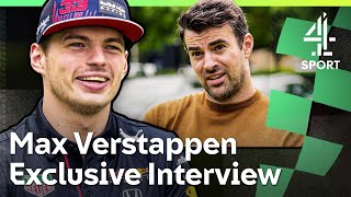 Max Verstappen  C4F1 Exclusive Interview  F1 [upl. by Nosnar]