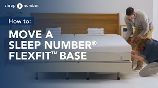 How To Move A Sleep Number® FlexFit™ Base [upl. by Eseyt358]