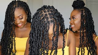 NO Rubber Band NO CROCHET PreTwisted Passion Twist Tutorial  Protective Style ft Toyo Tress Tiana [upl. by Vladamar]