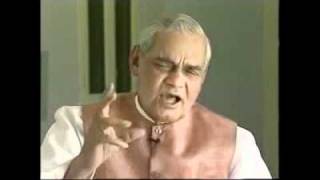 Atal Bihari Vajpayee Geet Naya gaata hun [upl. by Odrude]