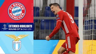 Bayern Munich vs Lazio Extended Highlights  UCL on CBS Sports [upl. by Brett]