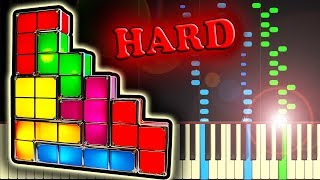 TETRIS THEME  Piano Tutorial [upl. by Adnilreh]