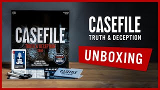 Unboxing Casefile Game [upl. by Toddy]