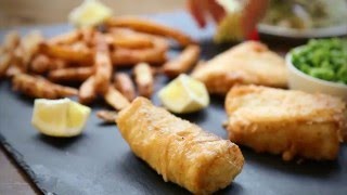 How to Make Beer Batter  Deep Frying Recipes  Allrecipescom [upl. by Anitap]