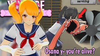 RAIBARU SAVES OSANA GLITCH  Yandere Simulator [upl. by Ayital]