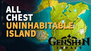 Uninhabitable Island All Chest Locations Genshin Impact [upl. by Aivatnuhs]