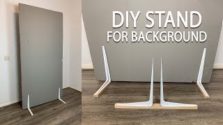 DIY stand holders for VFlatbackground board [upl. by Nwahshar59]