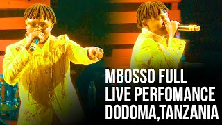 Mbosso full live perfomance Dodoma [upl. by Eltsirc]