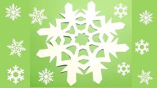 Easy Paper Snowflakes Tutorial Create Stunning Designs [upl. by Edouard]