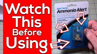 Seachem Ammonia Alert Facts  Ammonia Testing Made Easy MUST SEE [upl. by Kerby]