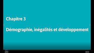 Géo 2de  Démographie inégalités et développement [upl. by Ardehs]