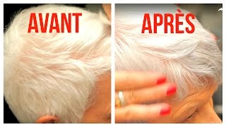 TUTO COIFFURE Les cheveux BLANCS  by Schwarzkopf [upl. by Annailuj]