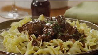 How to Make Beef Tips  Beef Recipes  Allrecipescom [upl. by Amelus]