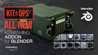 KIT OPS 2 Blender kitbashing addon now available [upl. by Eiznekam813]