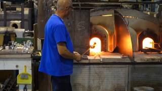 Blowing Glass on Murano Island in Venice Italy [upl. by Desireah575]