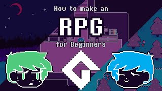 How to Make an RPG in GameMaker Studio 2 Part 1 The Basics with Player Movement and Collision [upl. by Saref]