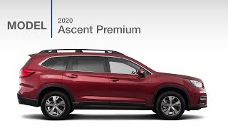 2020 Subaru Ascent Premium SUV  Model Review [upl. by Remark]