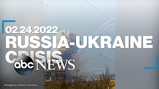 RussiaUkraine Crisis February 24 2022 [upl. by Rodriguez833]