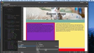 Dreamweaver CC 2020  Adding padding margin and borders to asimple layout [upl. by Sylado]