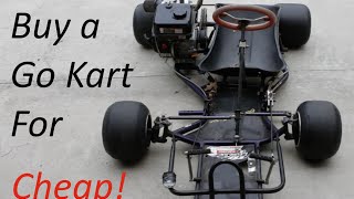 Go Kart Buyers Guide Old Racing Karts [upl. by Nilyaj]