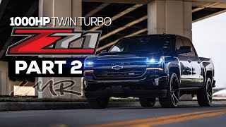 Part 2 of 1000HP Twin Turbo Z71 Truck  Owners first reactions inside [upl. by Thomas]