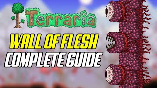 Terraria How To Defeat The Wall Of Flesh Guide Spawning Loot Tips amp Tricks [upl. by Folger]