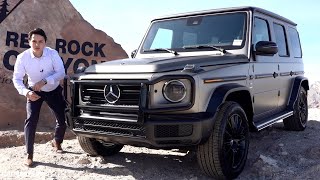 2020 Mercedes G Wagon  NEW G550 G Class Full REVIEW AMG Geländewagen [upl. by Nehgaem]