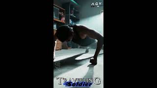 Travelling Soldier🏃 VijaY mass🔥whatsapp status video  AGV EditZ😊 [upl. by Dovev]