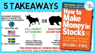 HOW TO MAKE MONEY IN STOCKS SUMMARY BY WILLIAM O’ NEIL [upl. by Julee]