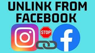 How to Unlink Instagram From Facebook [upl. by Enyaht334]