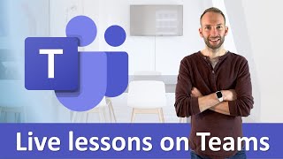 How to do live lessons using Microsoft Teams [upl. by Adlay644]