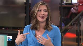 9News Meteorologist Becky Ditchfield talks about being pregnant on the air [upl. by Duahsar]