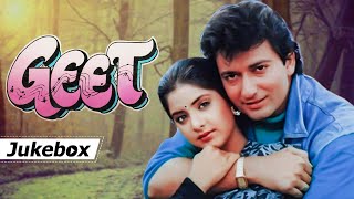 Geet Movie Songs  Divya Bharti  Movie Jukebox [upl. by Snilloc]