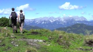 Panorama und Almenweg Goasberg Joch in Kirchberg in Tirol [upl. by Aynosal]