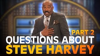 Funny Family Feud questions… about STEVE HARVEY  PART 2 [upl. by Innoj]