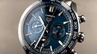 Tag Heuer Carrera Chronograph CBN2A1ABA0643 Tag Heuer Watch Review [upl. by Allicerp852]