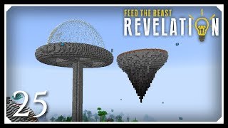 How To Play FTB Revelation  RFTools Builder Space Chamber  E25 Modded Minecraft For Beginners [upl. by Llehsyt840]