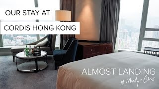 Our Stay At Cordis Hong Kong [upl. by Lehrer998]