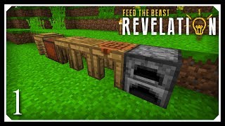 How To Play FTB Revelation  JEI Journeymap amp Tinkers  E01 Modded Minecraft For Beginners [upl. by Noirod]