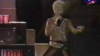 BILLY IDOL  LA woman live [upl. by Xirtaeb407]