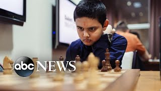 Meet the 12yearold chess prodigy who is worlds youngest grandmaster [upl. by Larrej225]