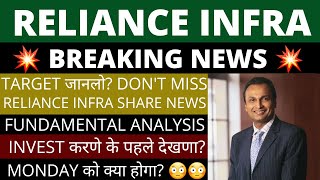 Reliance Infra Share Latest News  Reliance Infrastructure Share News  Share Market Latest News [upl. by Leonore]