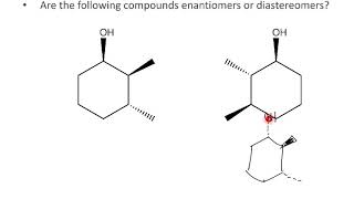 Enantiomers and diastereomers [upl. by Butta]