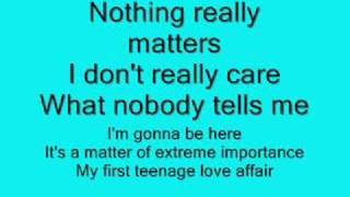 Teenage Love Affair  Alicia Keys with Lyrics [upl. by Marteena]