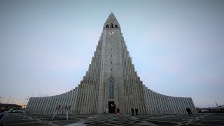 Hallgrimskirkja Church  Reykjavik Iceland [upl. by Hploda109]